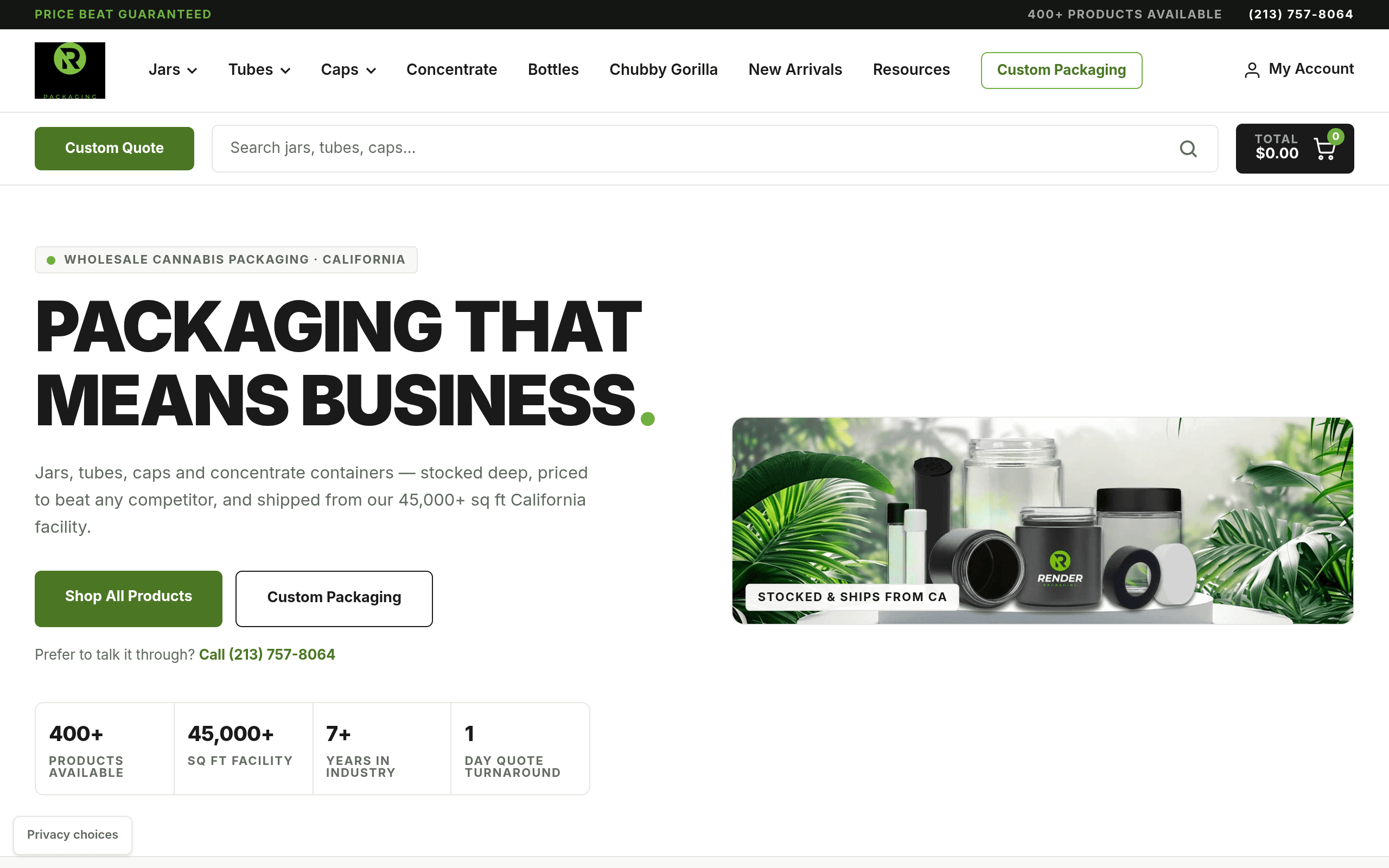 Render Packaging